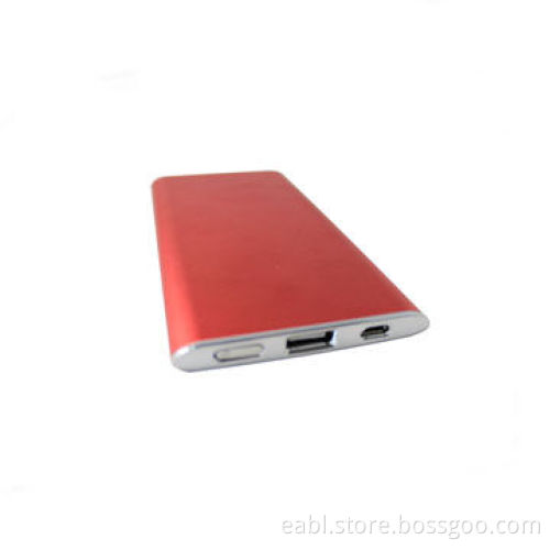 Super light latest gift items 5,000mAh portable charger